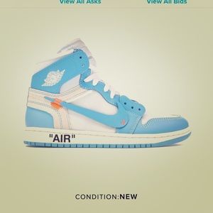 Off white UNC 1s